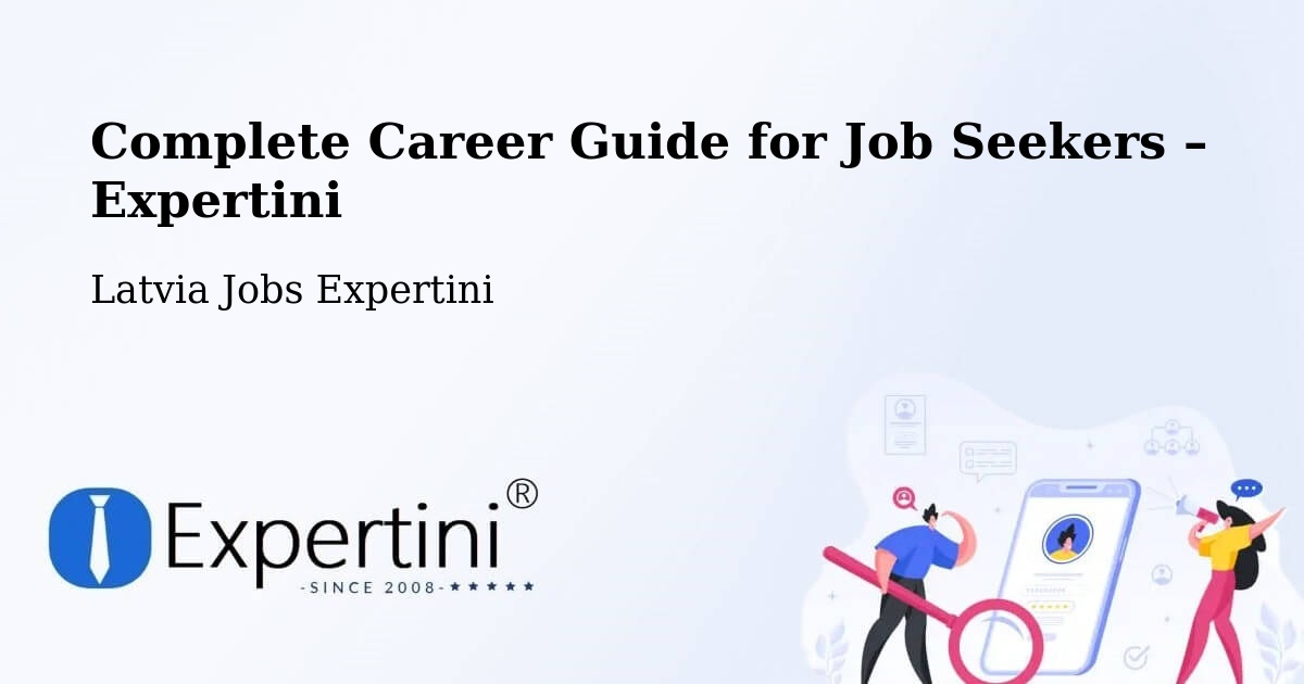 Career Guide for Job Seekers – Cēsis - Cēsis, Latvia Jobs Expertini