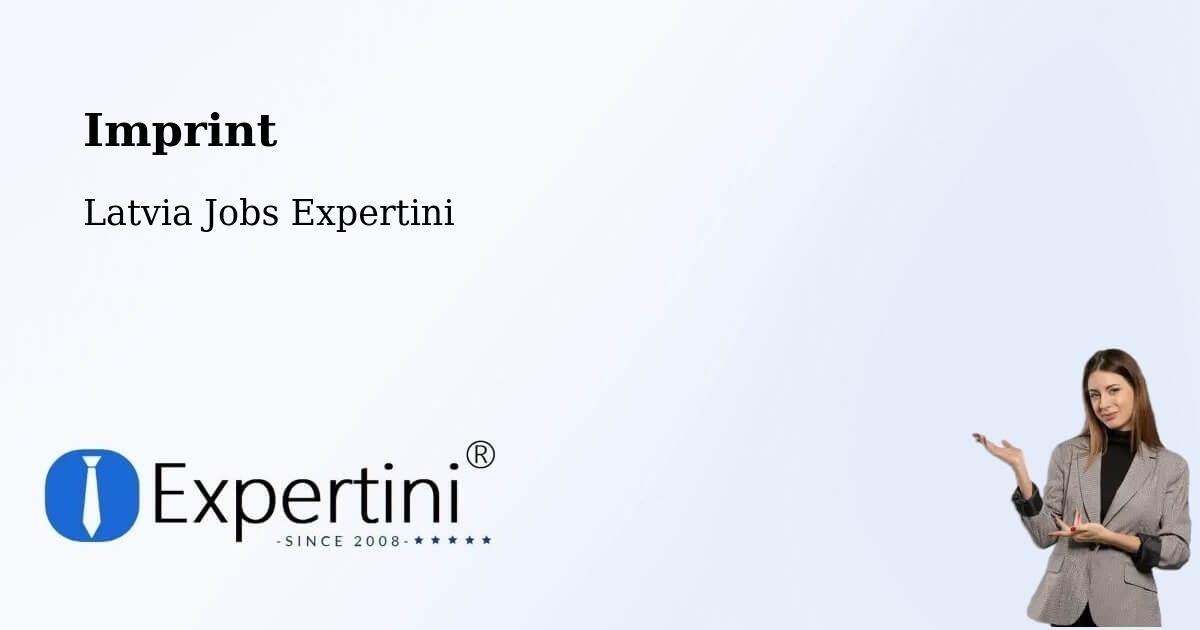 Imprint – Cēsis - Latvia Jobs Expertini